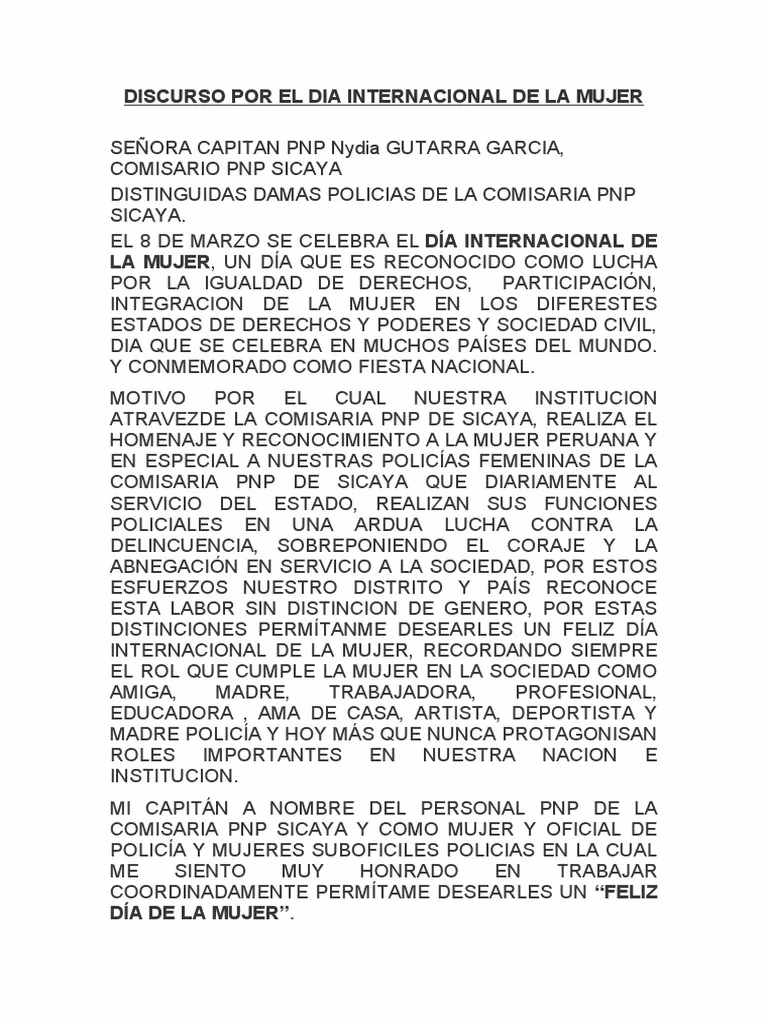 ¿Qué pasó con las mujeres policías en la marcha del Día Internacional de la mujer?