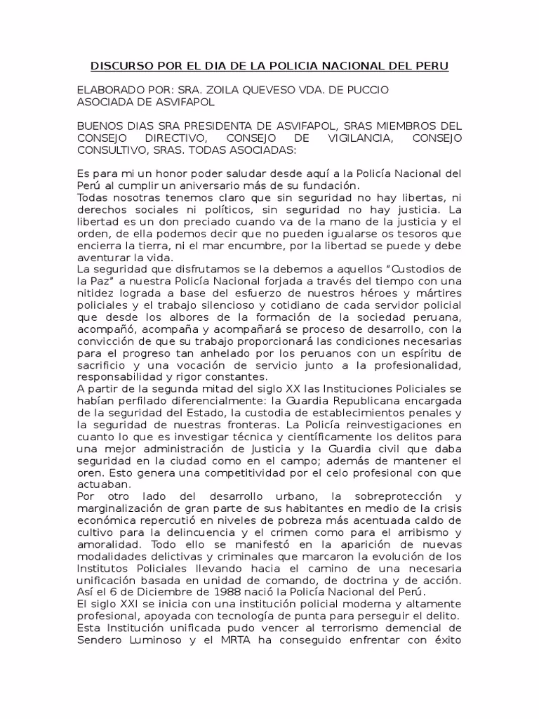 ¿Qué leyes impulsaron la creación de la Policía Nacional del Perú?