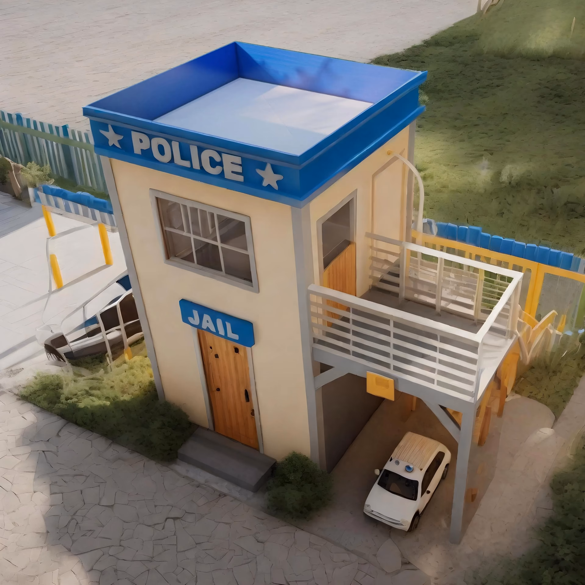 ¿Por qué se construye un edificio para la Comandancia de policías?