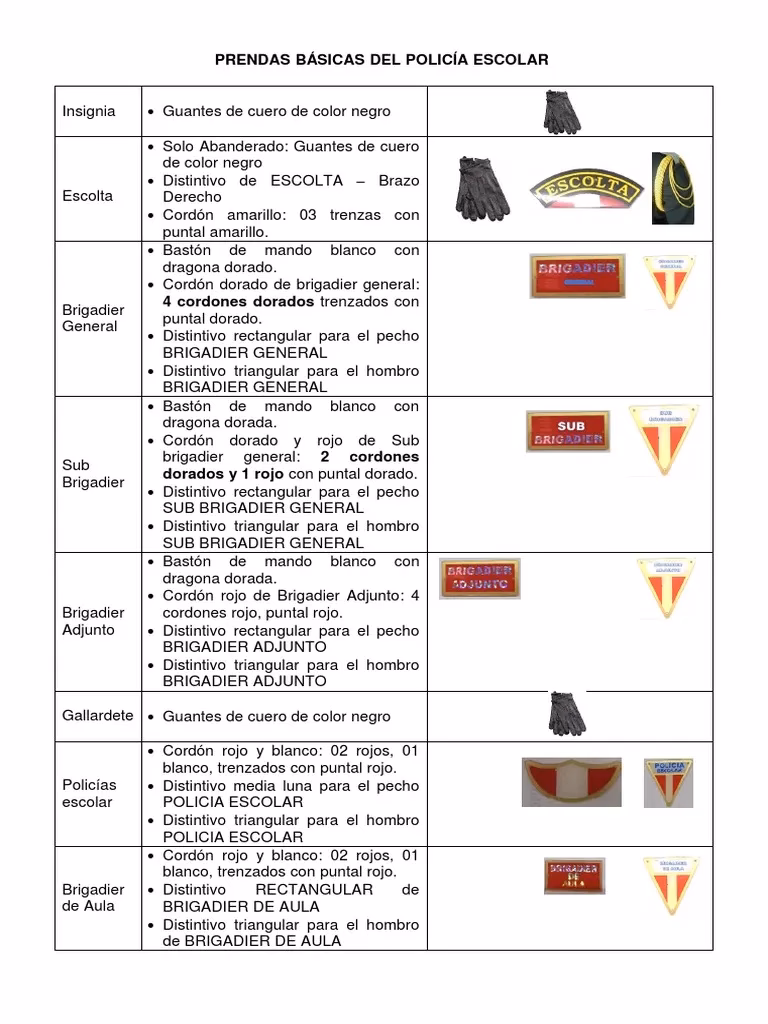 ¿Cuáles son los distintivos de la policía de Investigaciones de Chile?