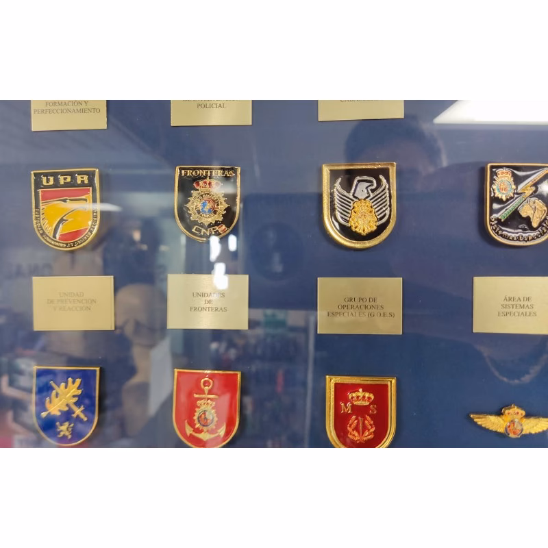 ¿Qué son los distintivos de policía?