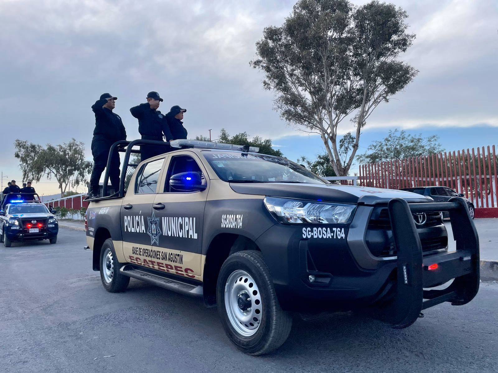 ¿Dónde se encuentra el módulo de Policía Municipal de Ecatepec?