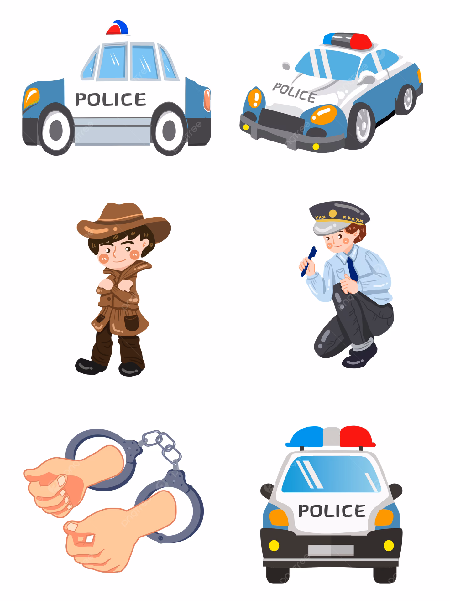 ¿Cuáles son las características de un elemento policíaco?