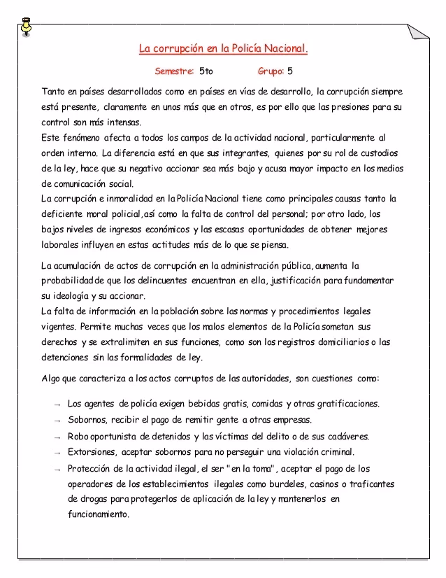 ¿Cuáles son los autores que hablan sobre la corrupción en la policía?