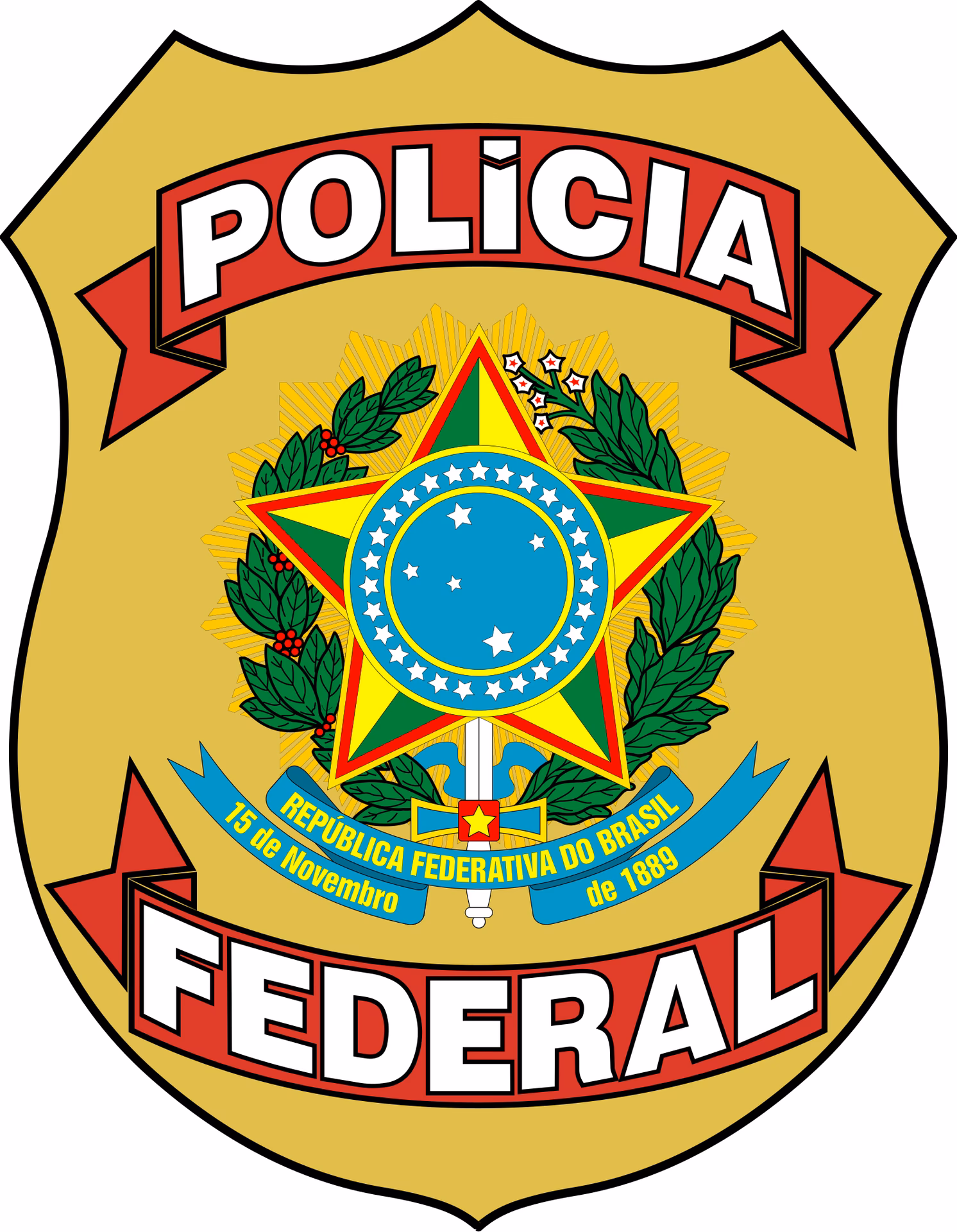 What is a Policia Federal logo vector file?