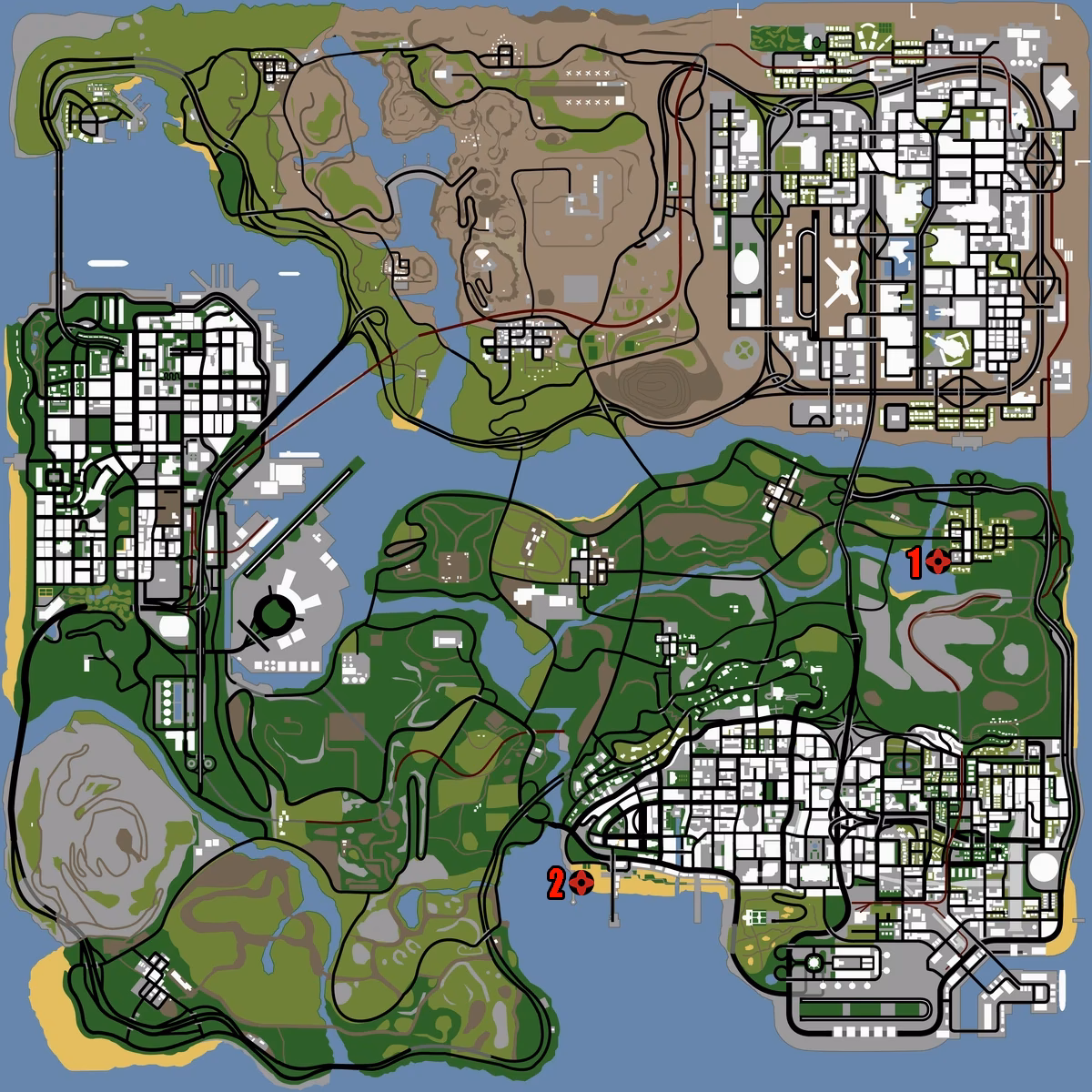 ¿Dónde está la estación de policía en GTA San Andreas?