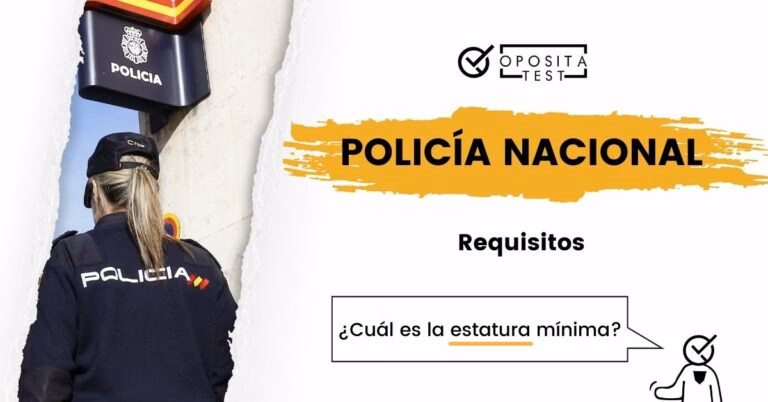¿Cuál es la estatura mínima para ser policía?