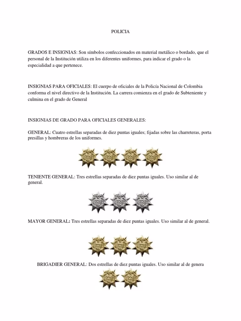 ¿Qué significa la estrella de la policía?