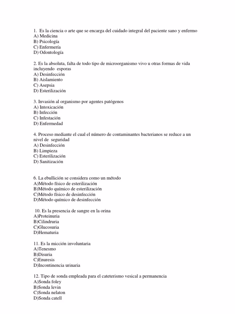 ¿Dónde puedo ver los exámenes de enfermería?