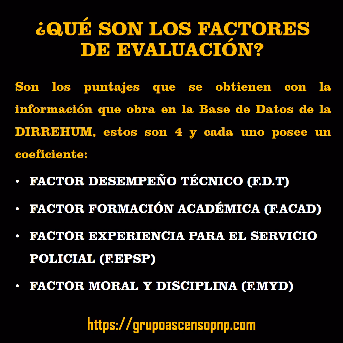 ¿Cuáles son los grados, situación académica y carreras/especialidades requeridas?