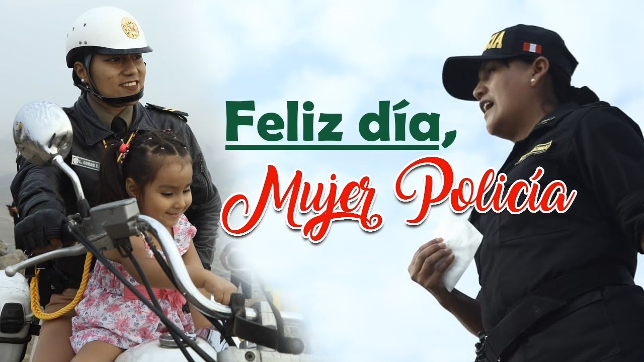 ¿Cómo agradecer el día de la mujer policía?