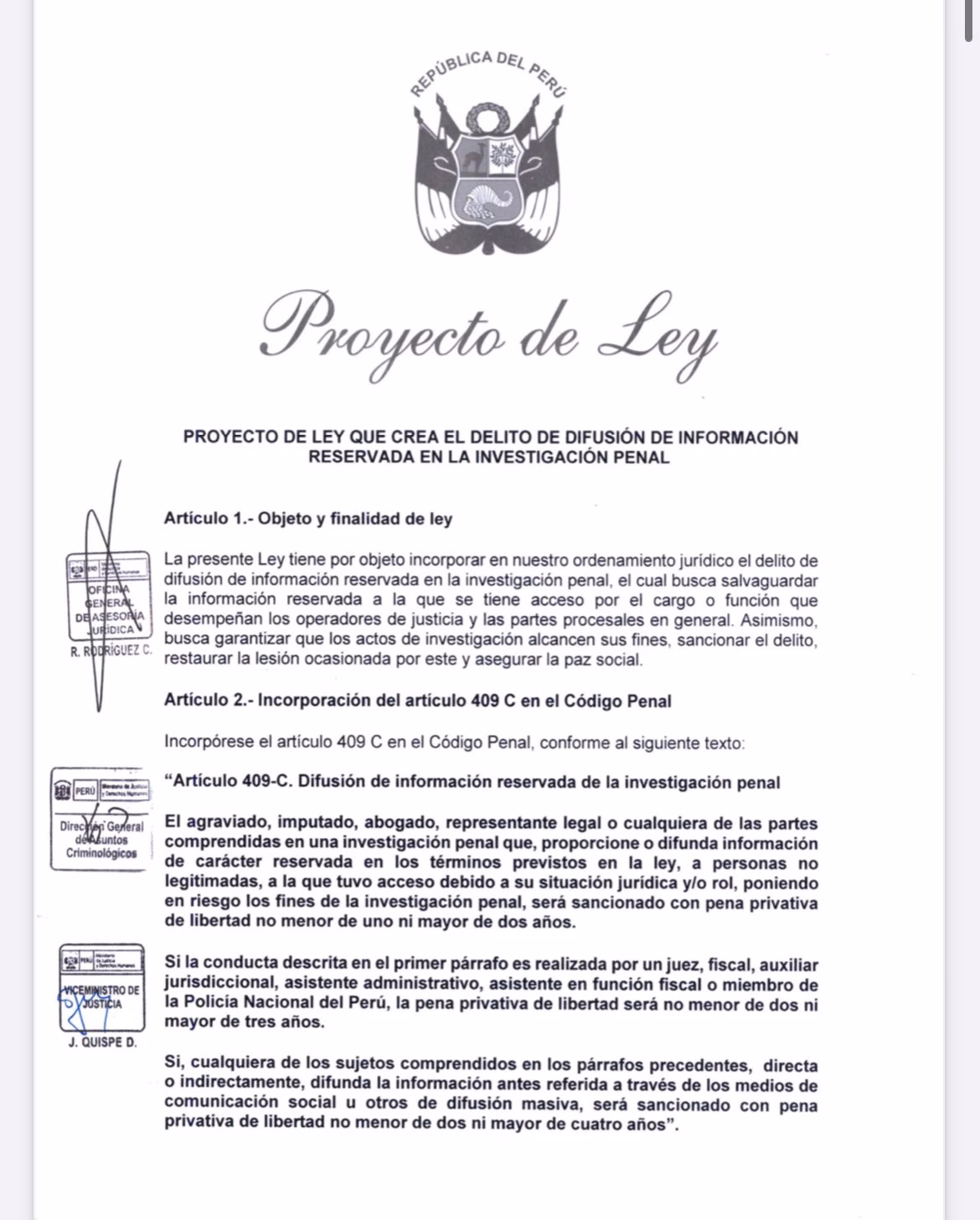 ¿Quién es el director de la reserva de la Policía Nacional?