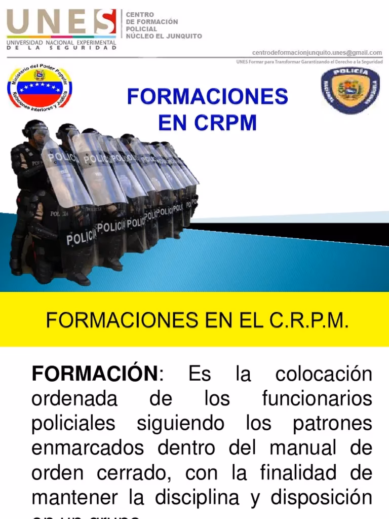 ¿Qué apoyo ofrece la Escuela de formación policial?