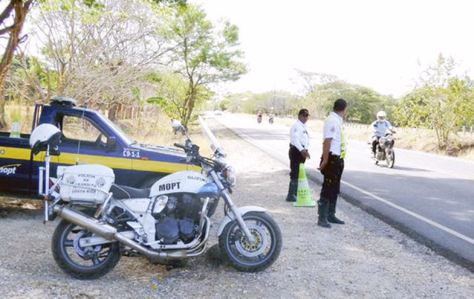¿Cuál es la primera policía de tránsito de Costa Rica?