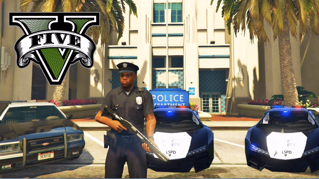 ¿Cómo ser policía en GTA 5?