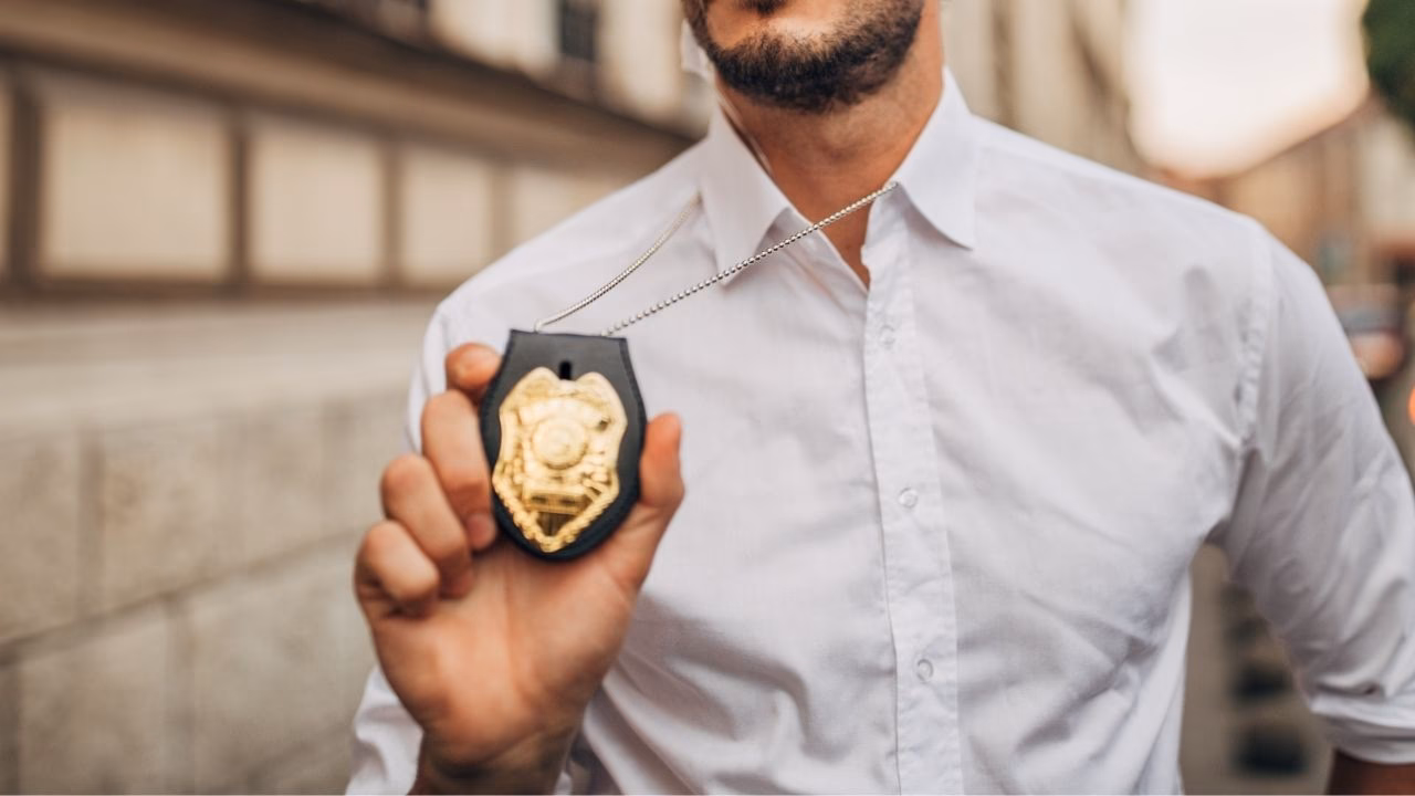 ¿Qué pasa si una policía tiene una falsa placa?