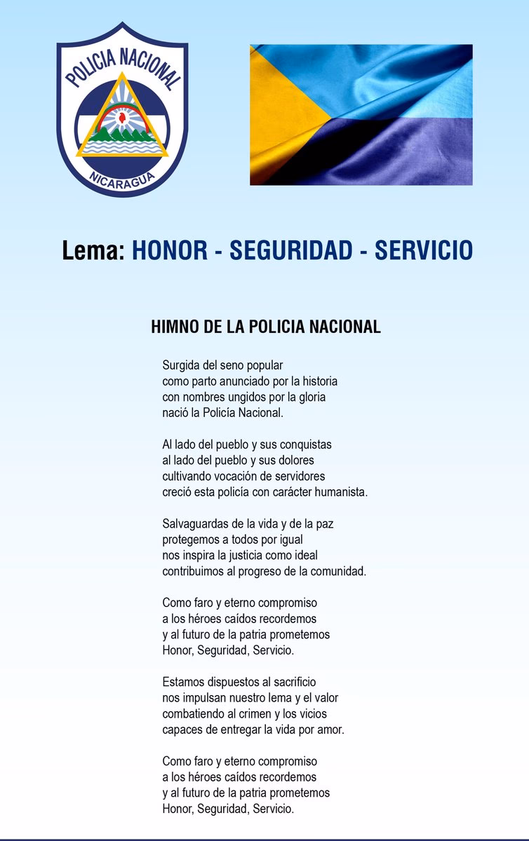 ¿Qué dice el himno de la policía de Alicante?