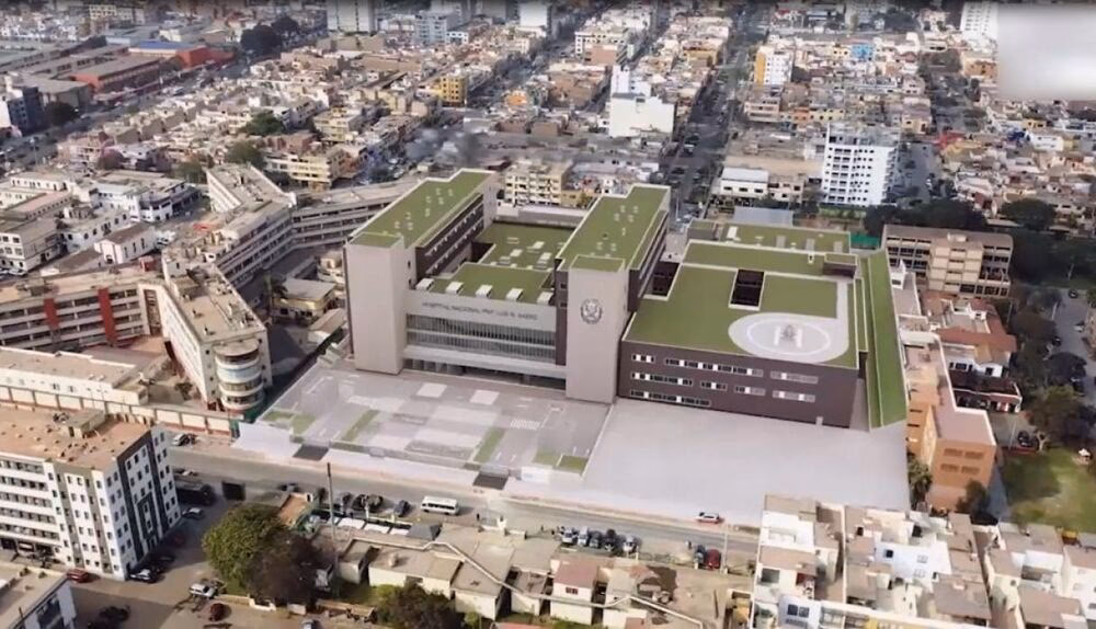 ¿Dónde se encuentra el centro hospitalario público de la Policía Nacional del Peru?