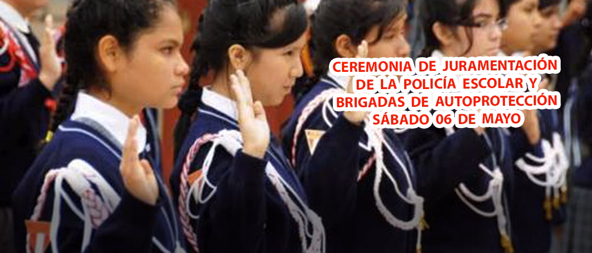 ¿Qué llevan los policías escolares?