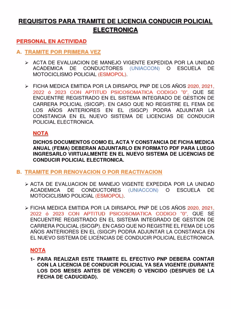 ¿Qué es la licencia policial?