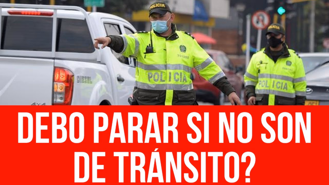 ¿Qué tipo de autoridad ejerce la policía de tránsito?