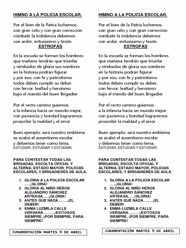 ¿Qué es la marcha escolar?