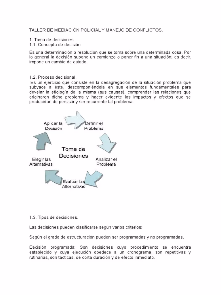 ¿Qué es la mediación policial?