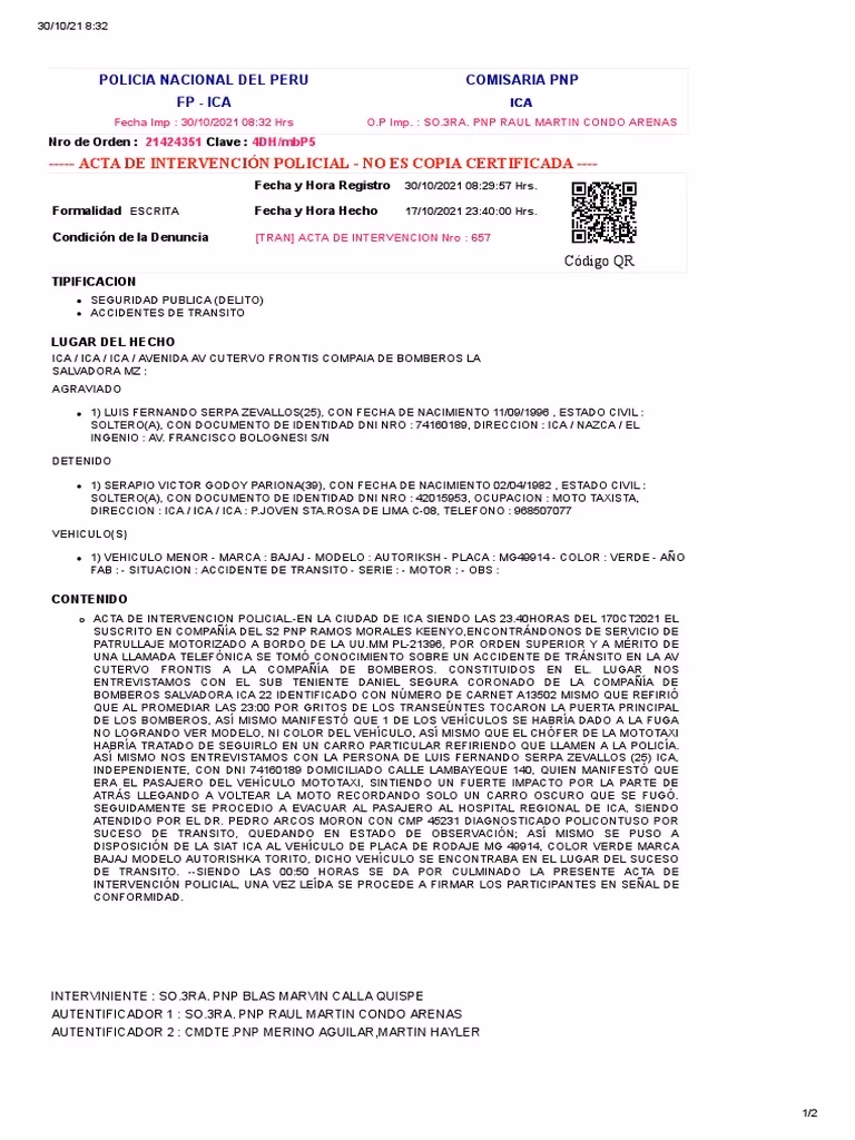 ¿Cómo denunciar un accidente en nivel seguros?