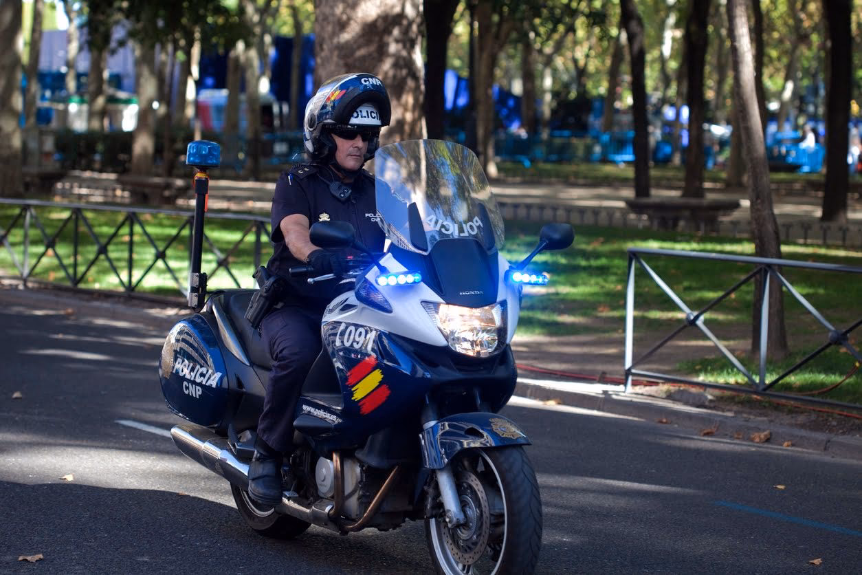 ¿Cuántas motocicletas tiene la Policía Nacional?