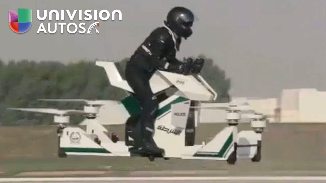 ¿Cuál es la primera moto de la policía de Dubái?
