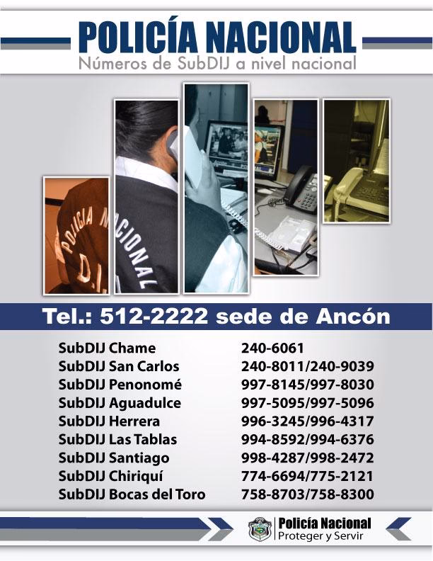 ¿Cuál es el número de teléfono de la policía de Colombia?