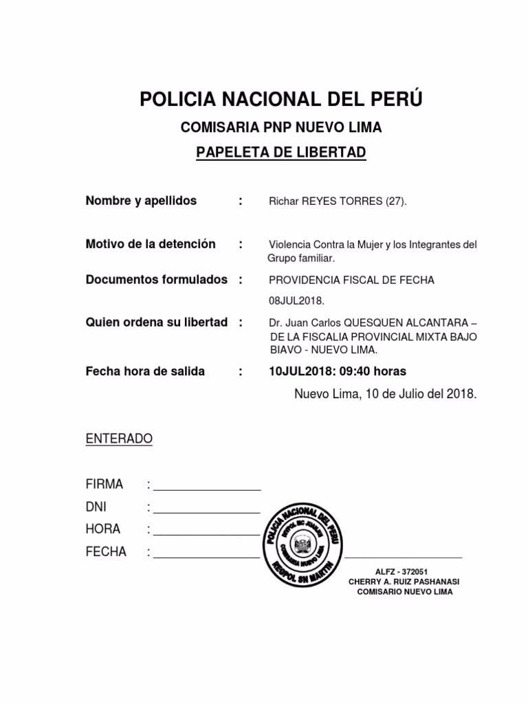 ¿Qué son las papeletas de detención?