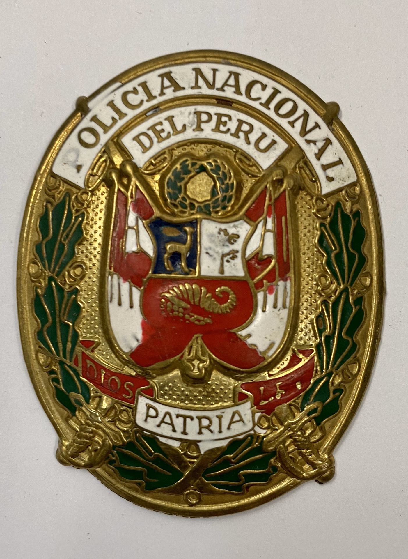 ¿Dónde se encuentra la Oficina de la Policia Nacional del Perú?