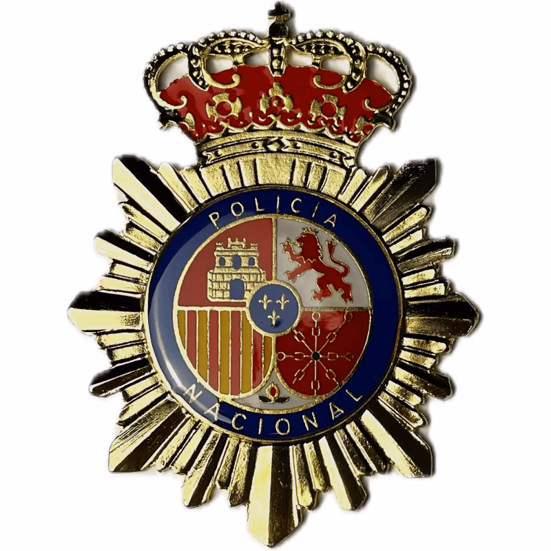 ¿Cuál es el significado de la placa policial?