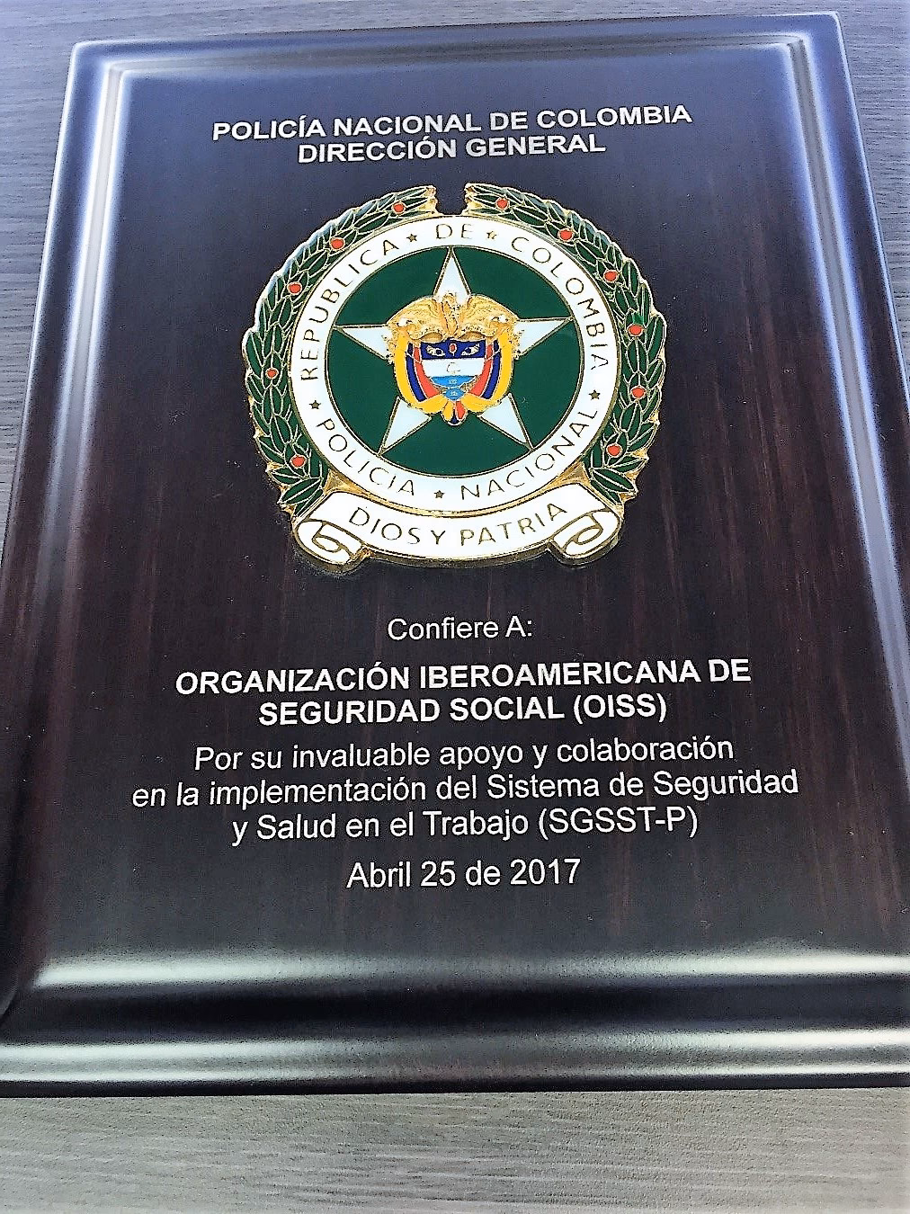 ¿Qué es la placa de reconocimiento?