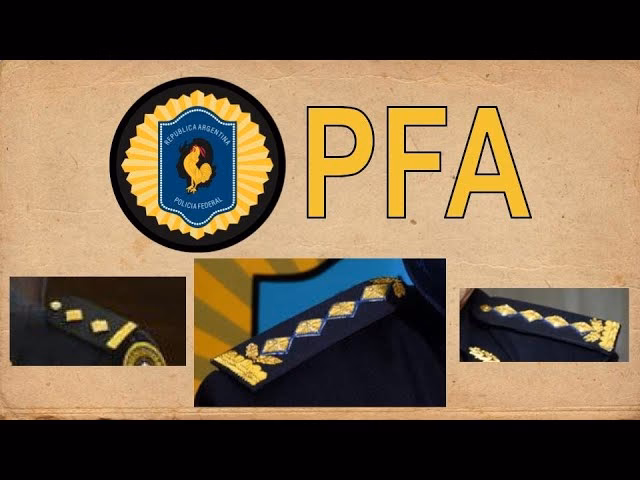 ¿Cuál es la jerarquía de la Policía Federal Argentina?