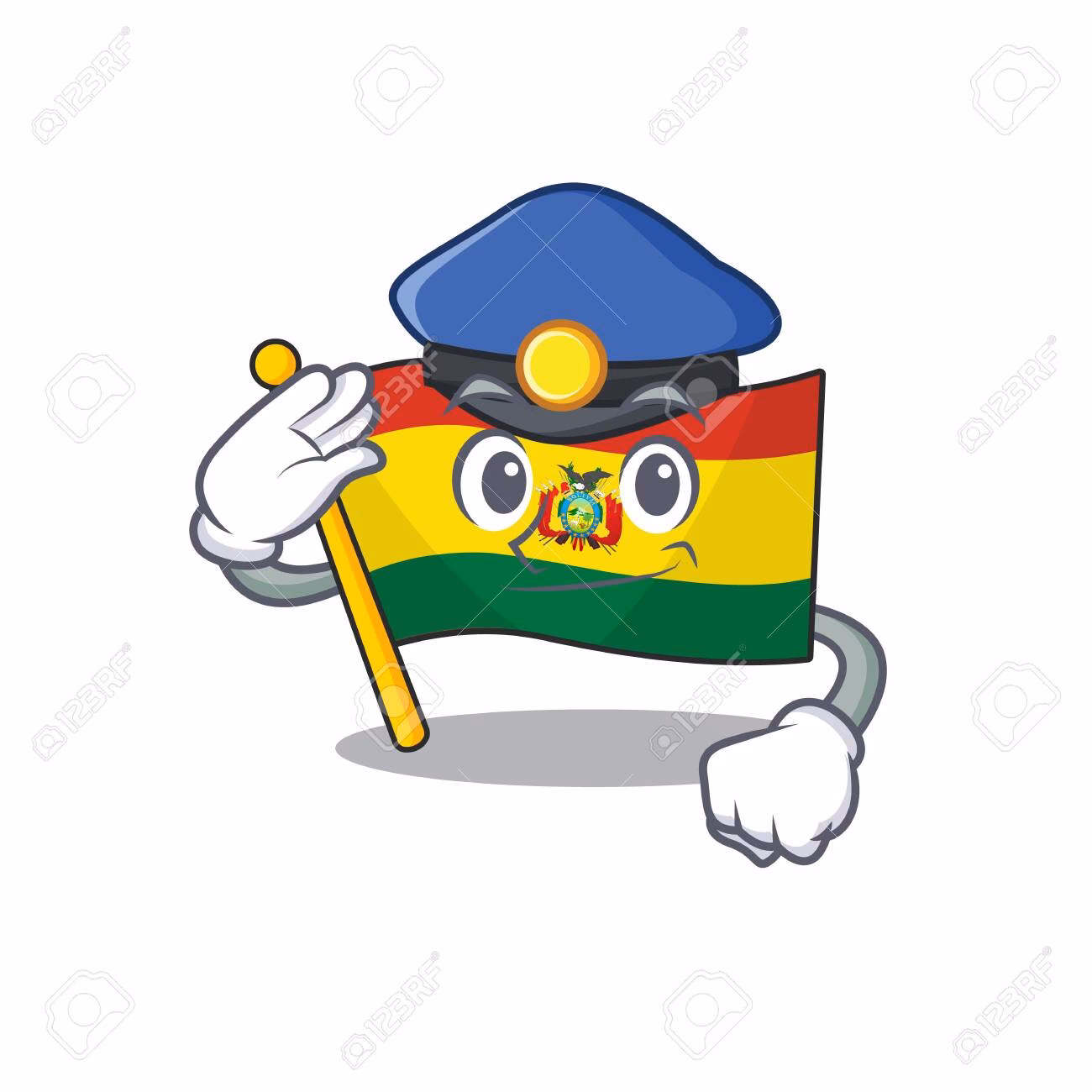 ¿Dónde puedo encontrar imágenes de Policia de Bolivia?