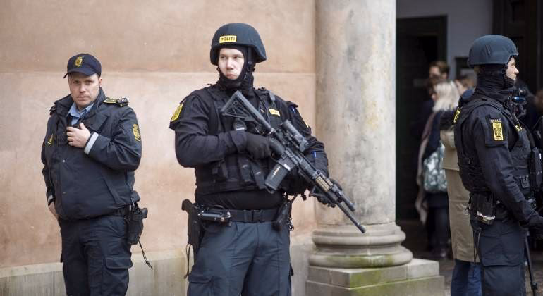 What is a military police in Denmark?