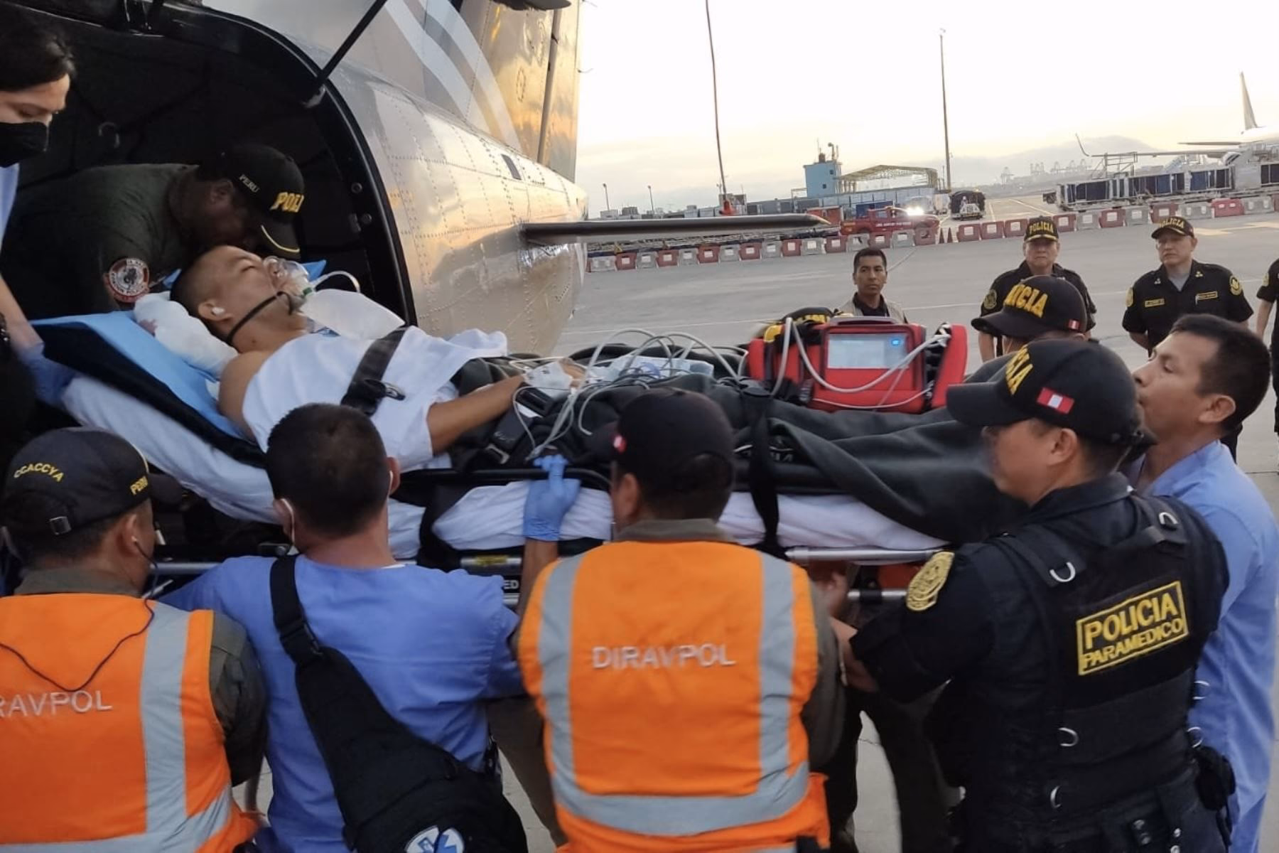 ¿Qué pasó con los policías heridos en manifestaciones del Perú?