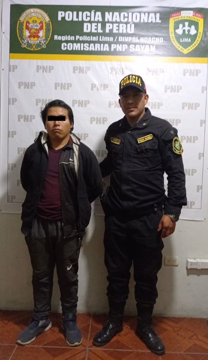 ¿Quién es el jefe de la policía de Huacho?