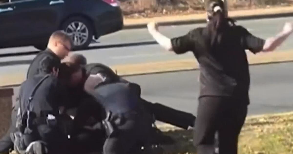 ¿Qué pasó con la mujer policía no identificada en Parkway?