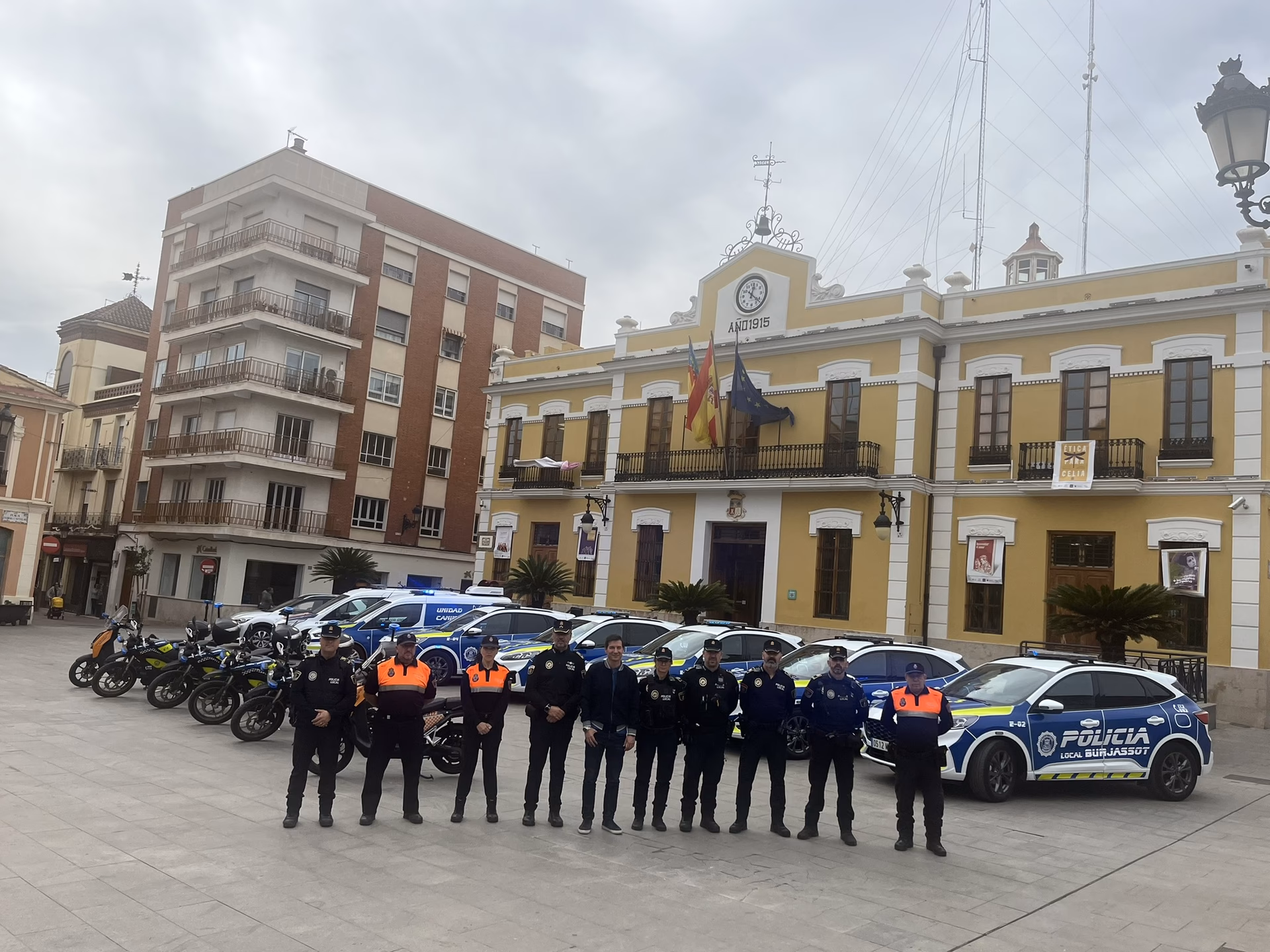 ¿Quién es el nuevo jefe de la policía local de Burjassot?