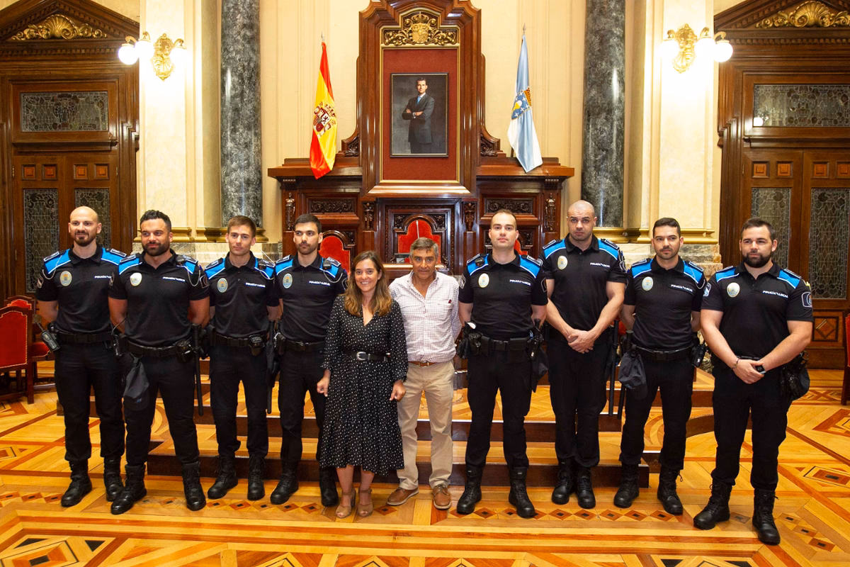 ¿Qué hace la policía local en A Coruña?