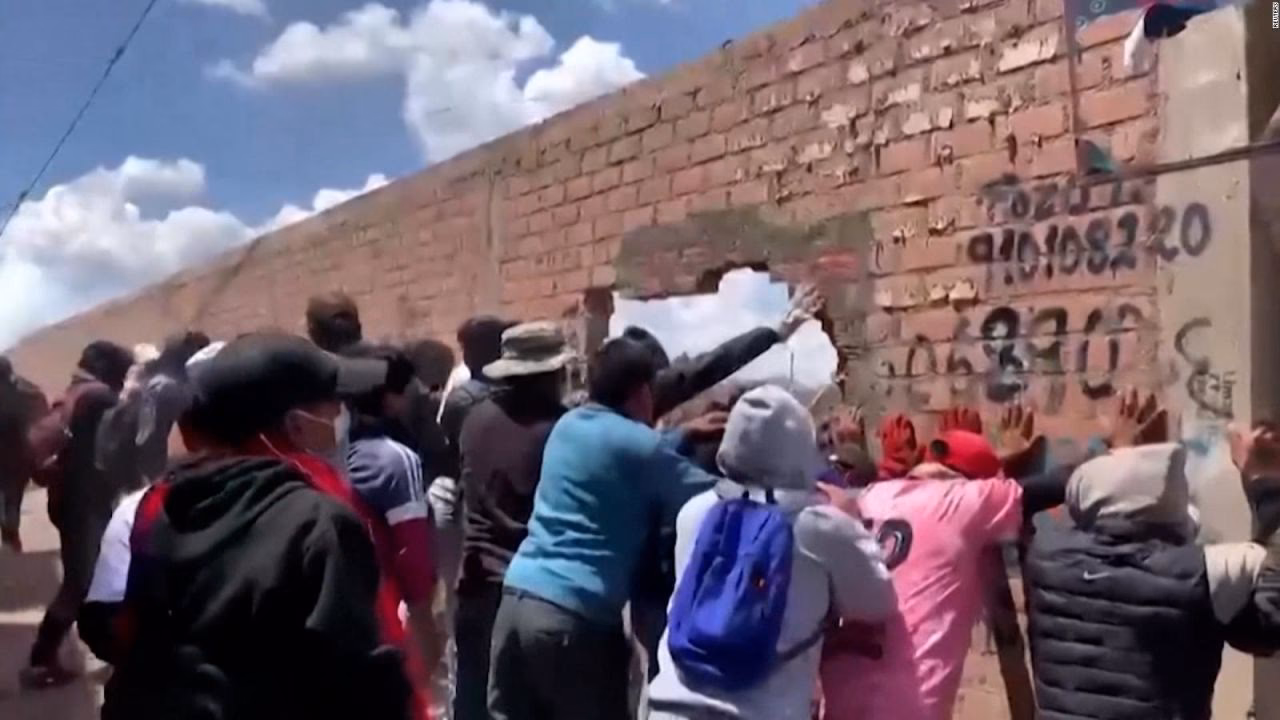 ¿Qué le pasó a un estudiante de la Policía Nacional del Perú?