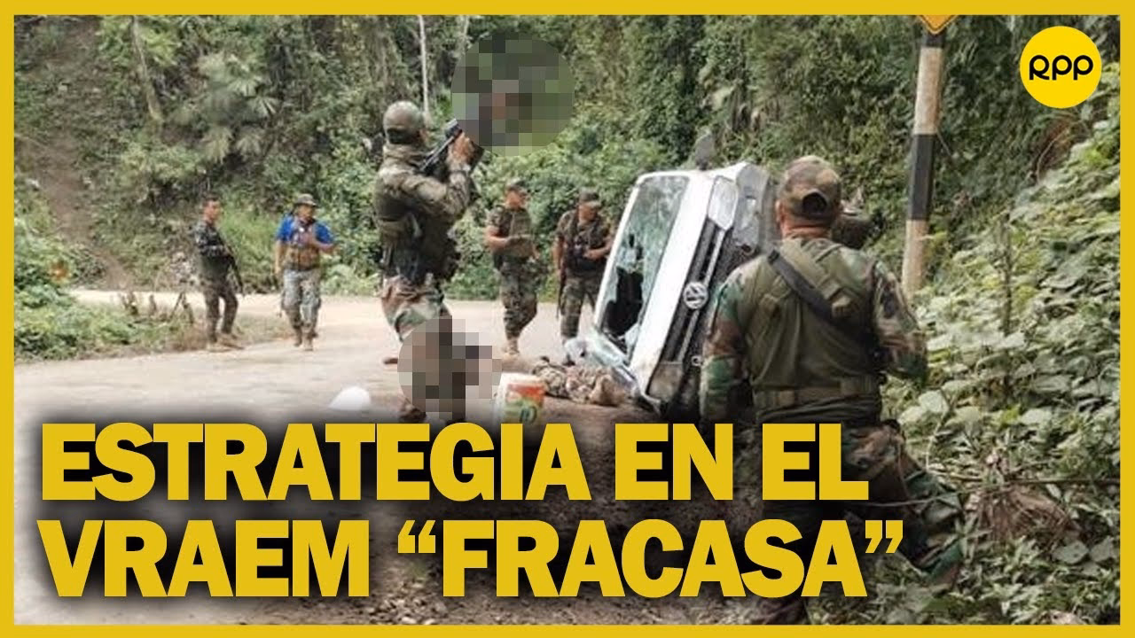 ¿Por qué la presidenta rechazó los actos de violencia en el VRAEM?