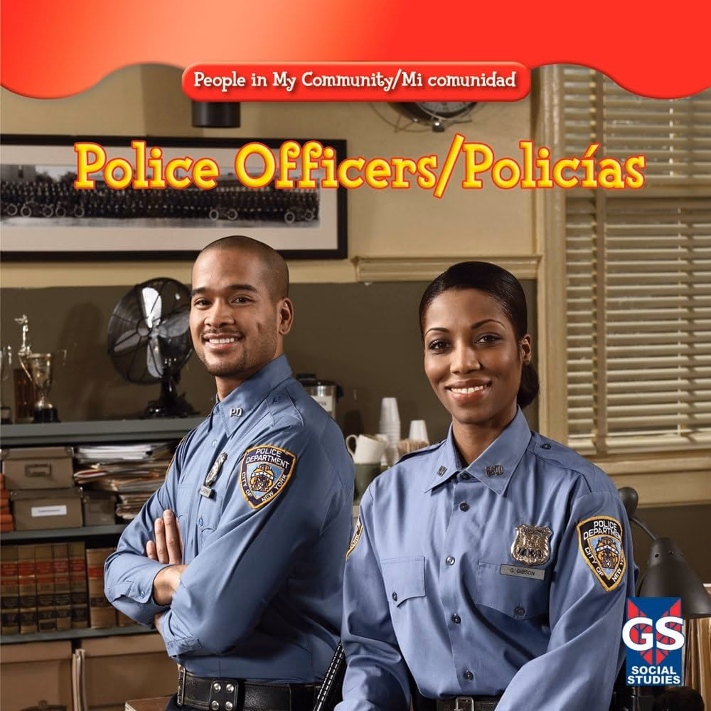 ¿Cómo se dice dos policías corrieron tras el ladrón?