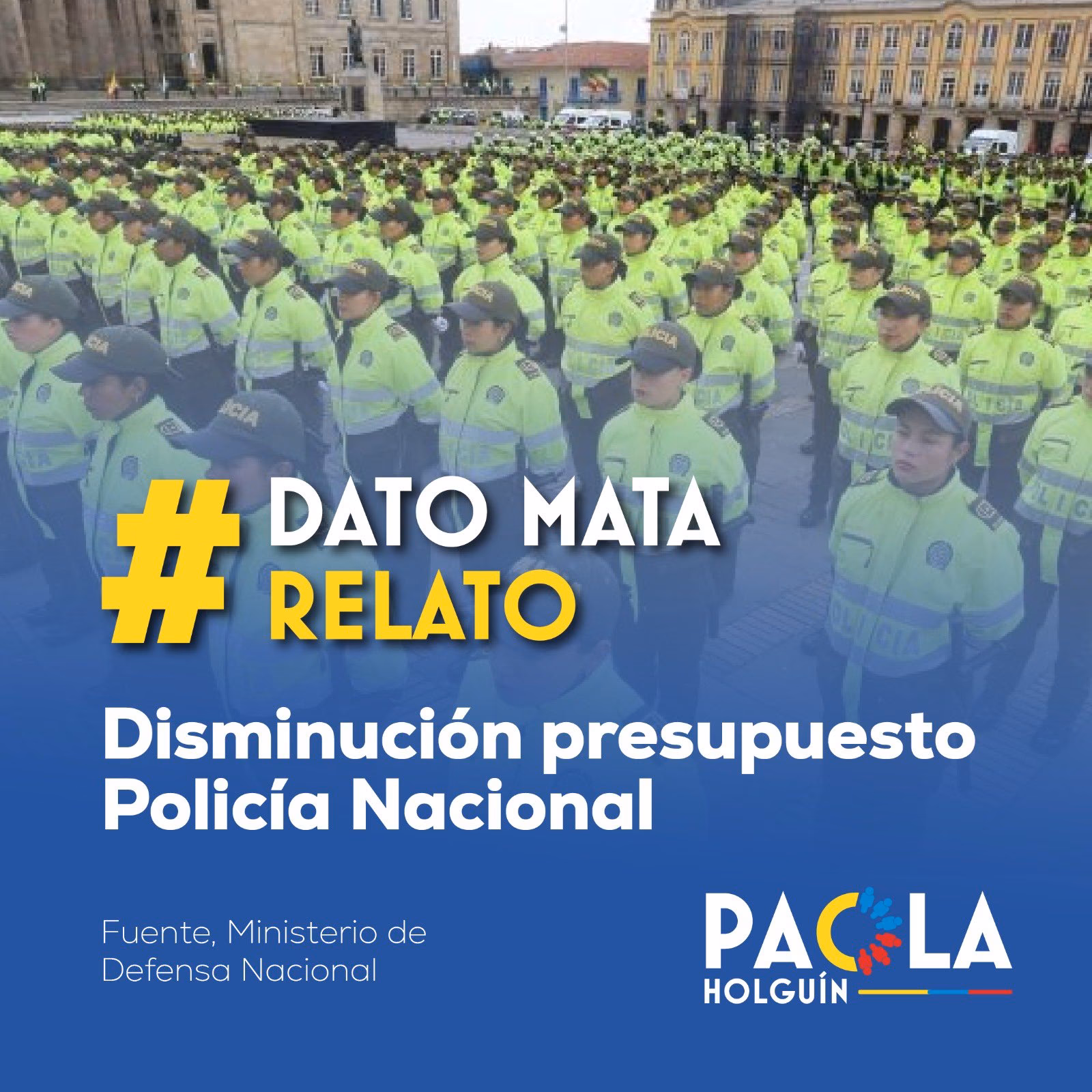 ¿Cuántos activos adicionales tiene la Policía Nacional?