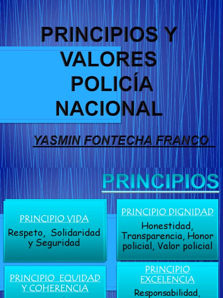 ¿Cuáles son los valores éticos de los policías peruanos?