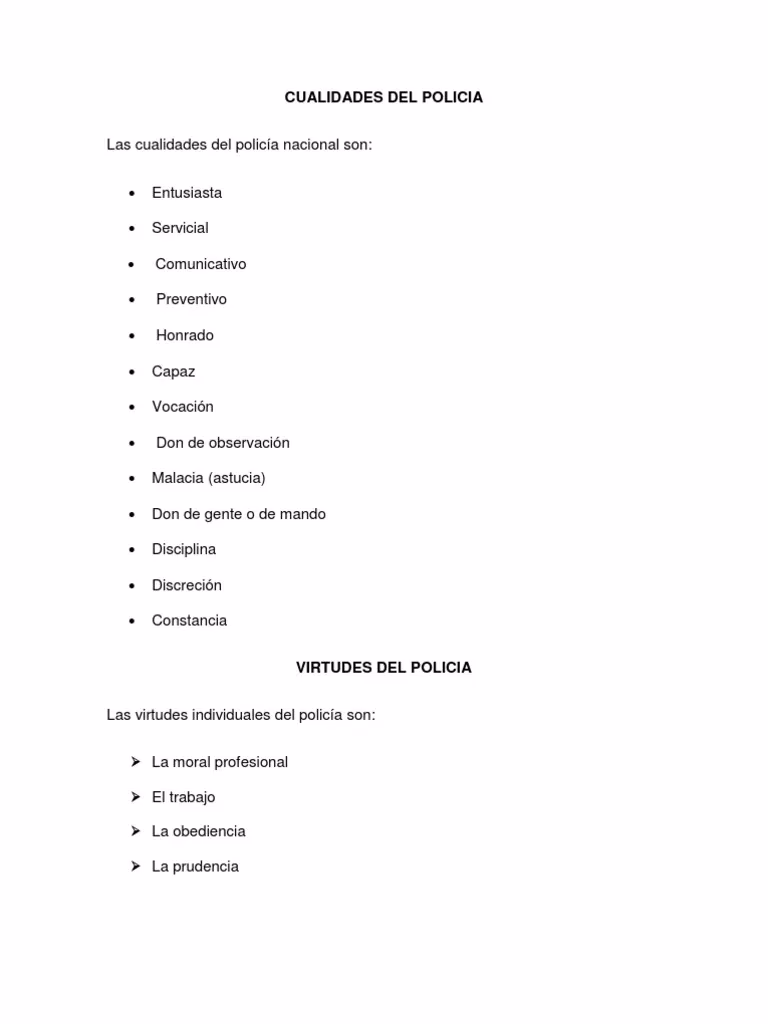 ¿Cuáles son las habilidades de los reclutadores de policías?