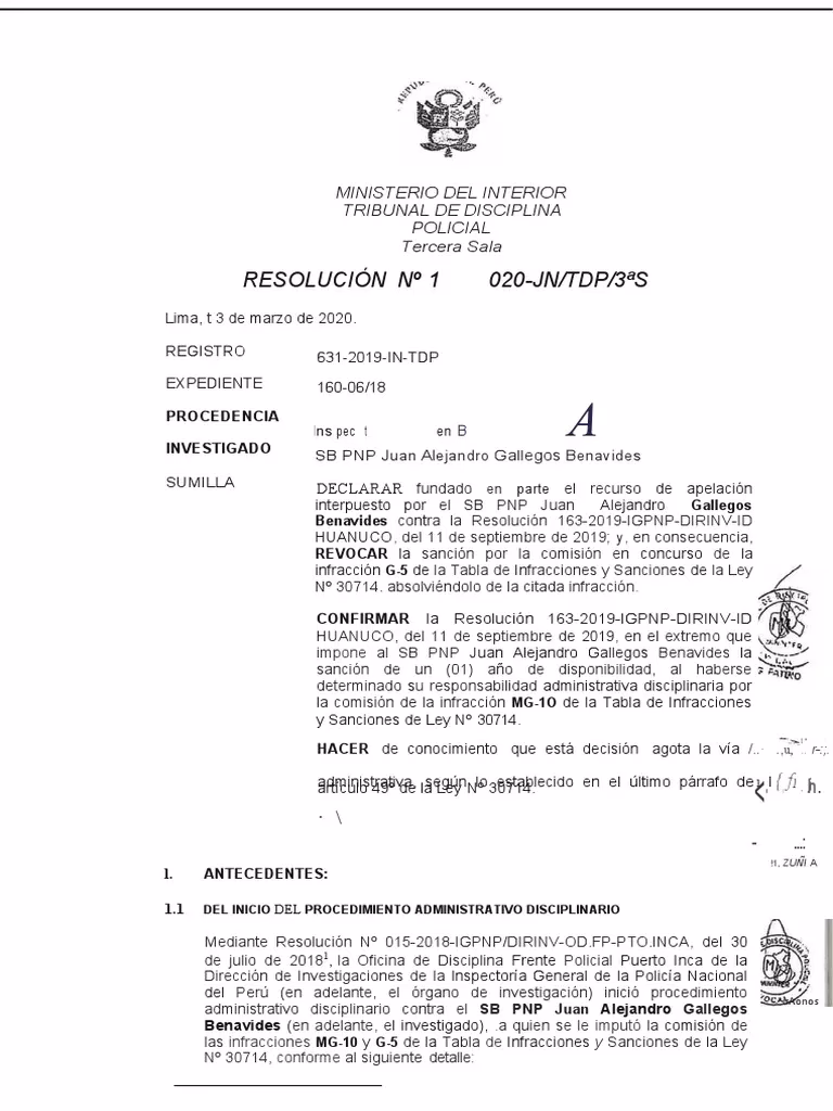 ¿Cuál es la conformación y funcionamiento del Tribunal de Disciplina Policial?
